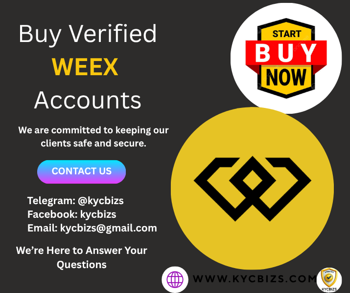 Buy Verified WEEX Accounts